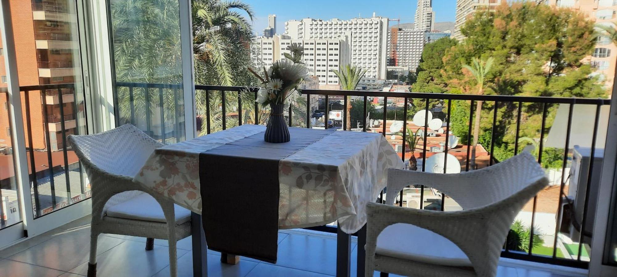 Happy Loix Wifi Aa Garage Pool Apartamento Benidorm Exterior foto