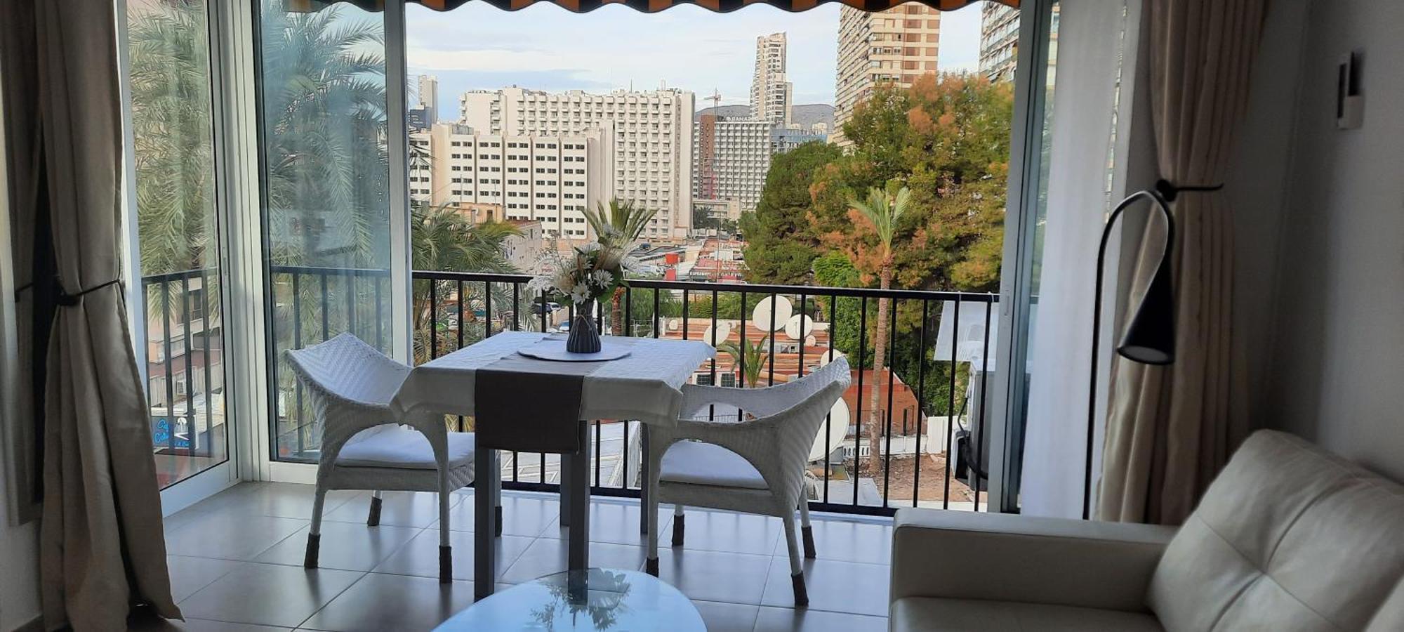 Happy Loix Wifi Aa Garage Pool Apartamento Benidorm Exterior foto