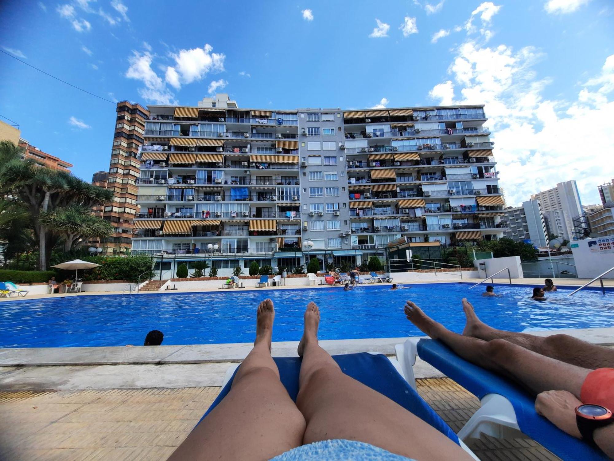 Happy Loix Wifi Aa Garage Pool Apartamento Benidorm Exterior foto